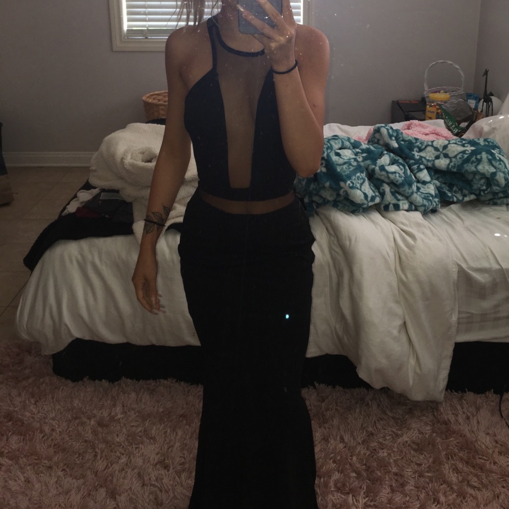 MESH PROM/FORMAL DRESS NWOT